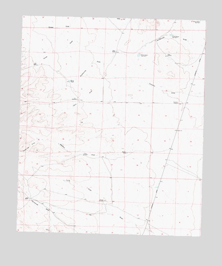 Hermanas NW, NM USGS Topographic Map