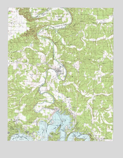 Hermitage, MO USGS Topographic Map