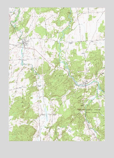 Hermon, NY USGS Topographic Map