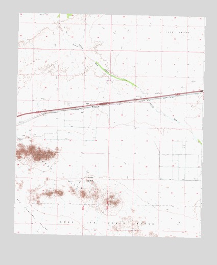 Aztec Hills, AZ USGS Topographic Map