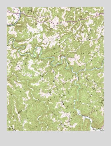 Herold, WV USGS Topographic Map