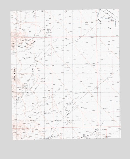 Aztec Mines, CA USGS Topographic Map