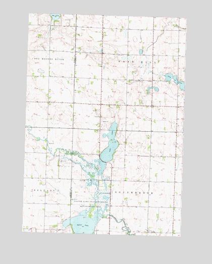 Heron Lake NW, MN USGS Topographic Map