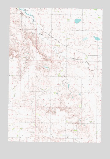 Herreid SW, SD USGS Topographic Map