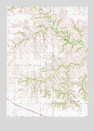 Herrick NW, SD USGS Topographic Map