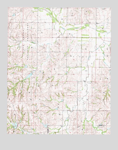 Herring, OK USGS Topographic Map