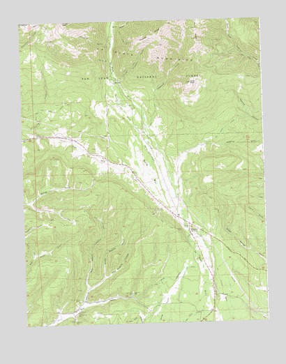 Hesperus, CO USGS Topographic Map