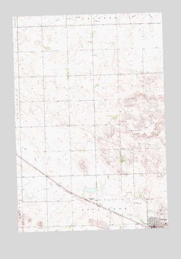 Hettinger North, ND USGS Topographic Map