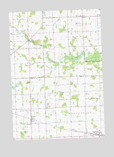 Hewitt, WI USGS Topographic Map