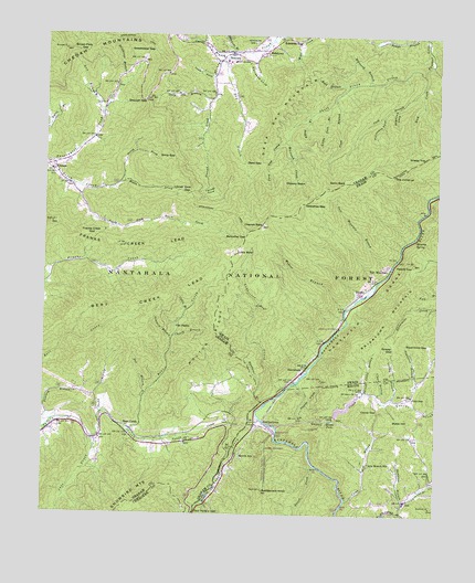 Hewitt, NC USGS Topographic Map