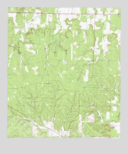 Hext, TX USGS Topographic Map