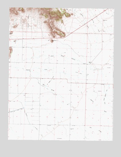 Hickey Bridge, CO USGS Topographic Map