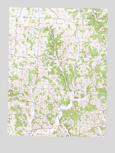 Hickman, OH USGS Topographic Map