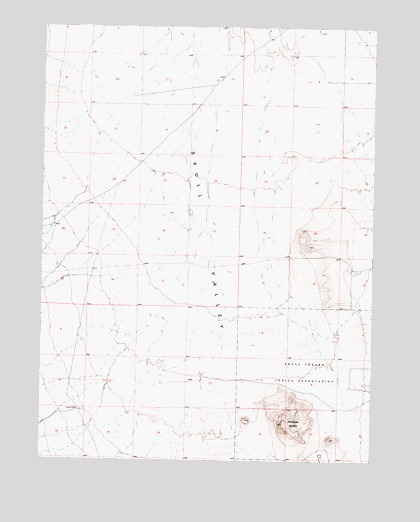 Hickman Knolls, UT USGS Topographic Map
