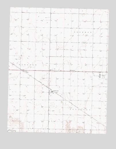 Hickok, KS USGS Topographic Map