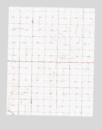 Hickok SE, KS USGS Topographic Map