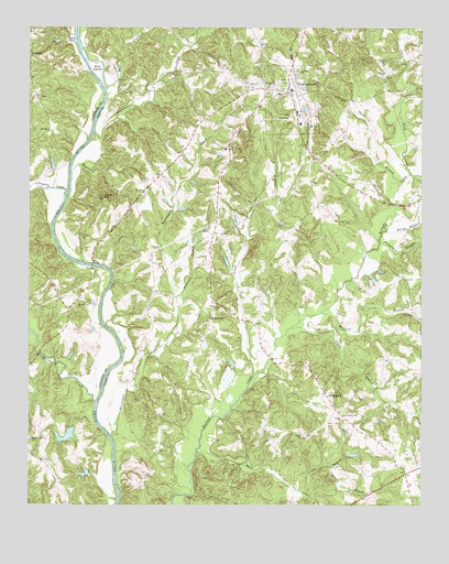 Hickory Grove, SC USGS Topographic Map