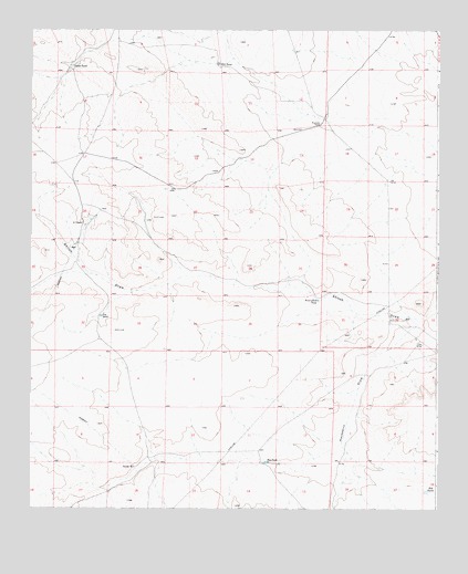 B T Ranch, NM USGS Topographic Map