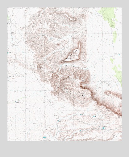 Babb Canyon, TX USGS Topographic Map