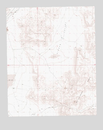 Hidden Valley, NV USGS Topographic Map