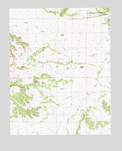 Hidden Valley Ranch, CO USGS Topographic Map