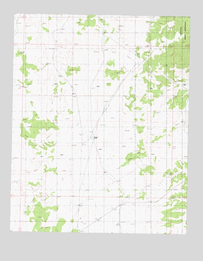Higgins Tank, AZ USGS Topographic Map