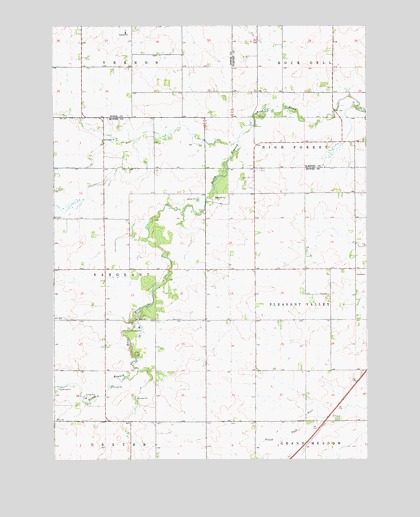High Forest SW, MN USGS Topographic Map
