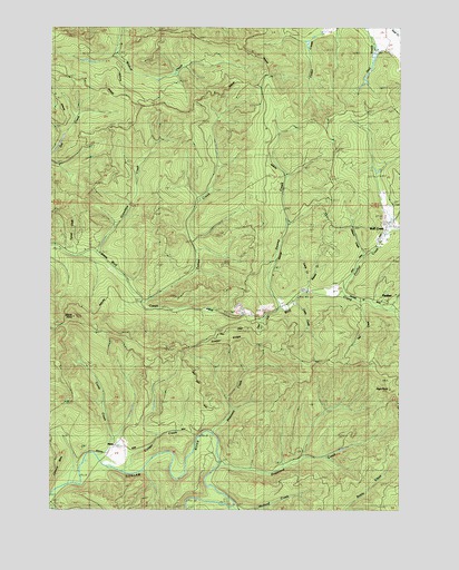 High Point, OR USGS Topographic Map