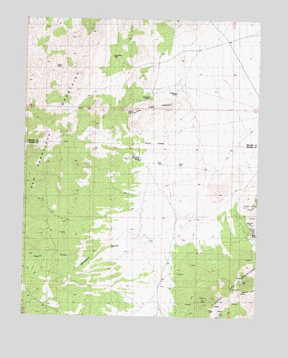 High Rock, UT USGS Topographic Map