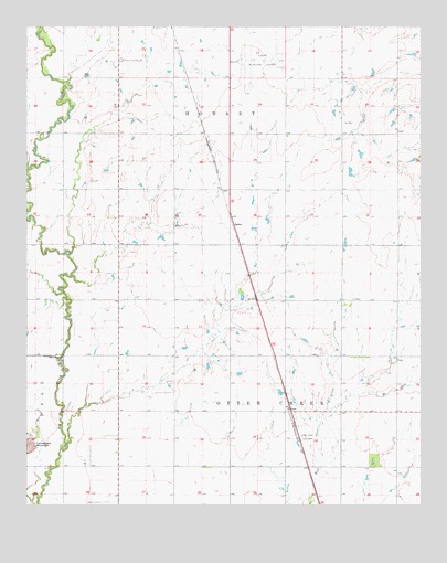 Babbs, OK USGS Topographic Map