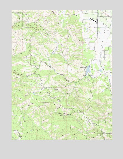 Highland Springs, CA USGS Topographic Map