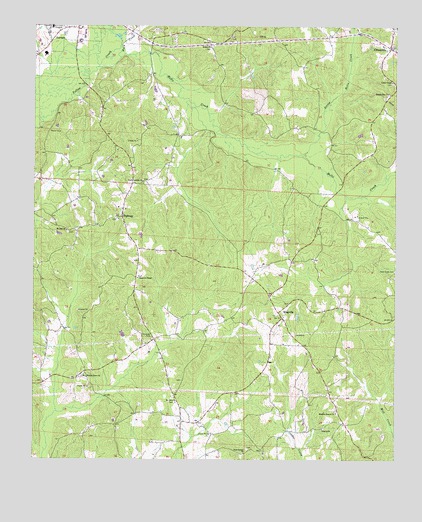 Hightogy, AL USGS Topographic Map