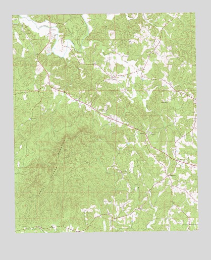 Hightower, AL USGS Topographic Map