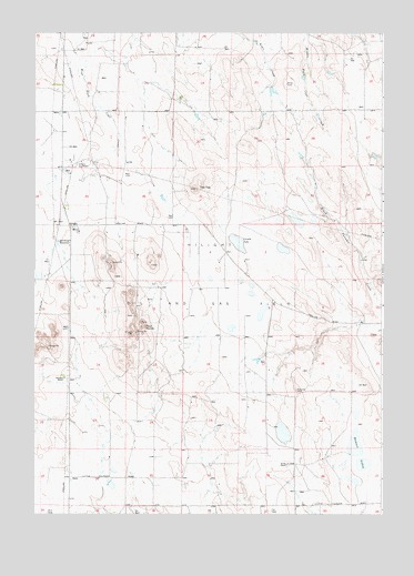 Hilight, WY USGS Topographic Map