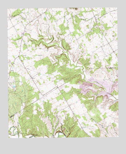 Hill City, TX USGS Topographic Map
