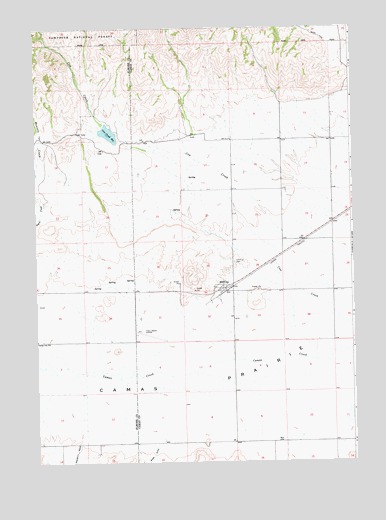 Hill City, ID USGS Topographic Map