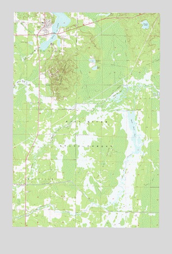 Hill City, MN USGS Topographic Map