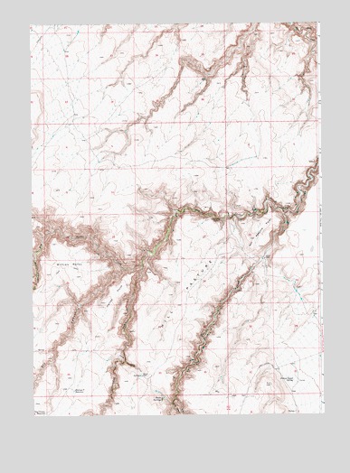 Hill Pasture, ID USGS Topographic Map