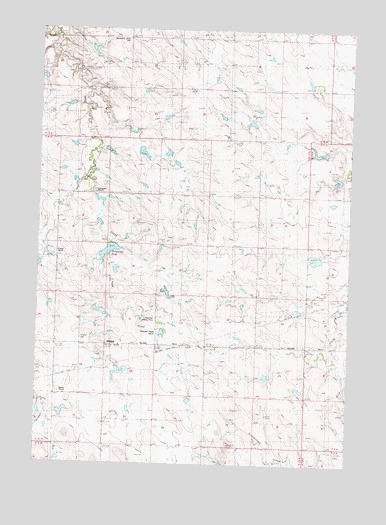 Hilland, SD USGS Topographic Map