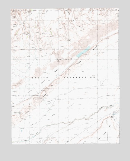 Baby Rocks, AZ USGS Topographic Map