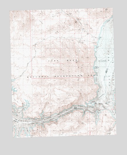 Hiller Mountains, NV USGS Topographic Map