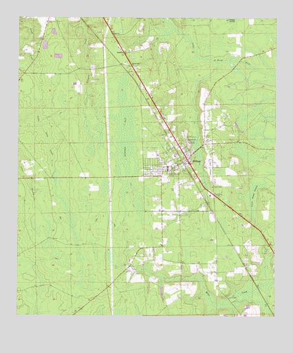 Hilliard, FL USGS Topographic Map