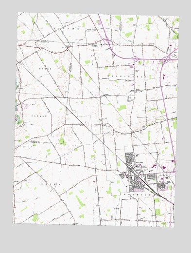 Hilliard, OH USGS Topographic Map