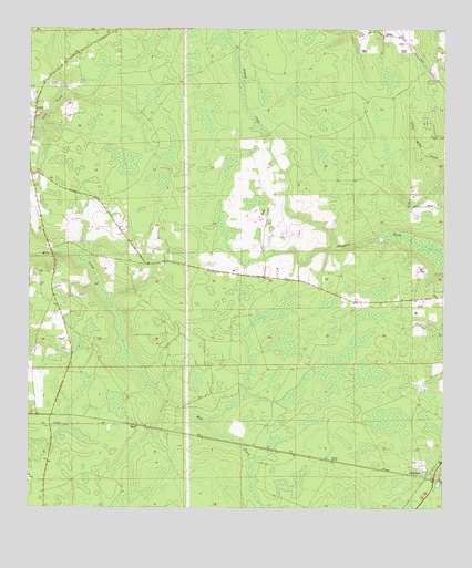 Hilliard SW, FL USGS Topographic Map