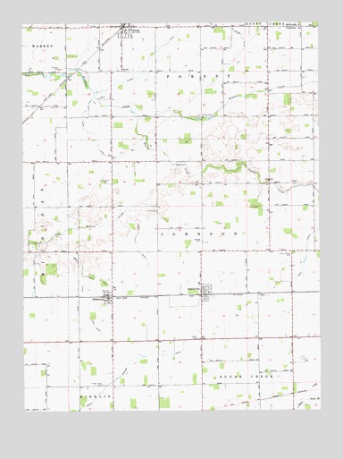 Hillisburg, IN USGS Topographic Map