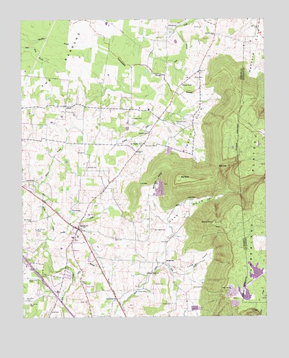 Hillsboro, TN USGS Topographic Map