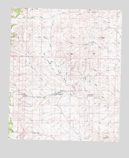 Hillsboro, NM USGS Topographic Map