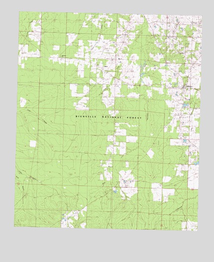 Hillsboro, MS USGS Topographic Map