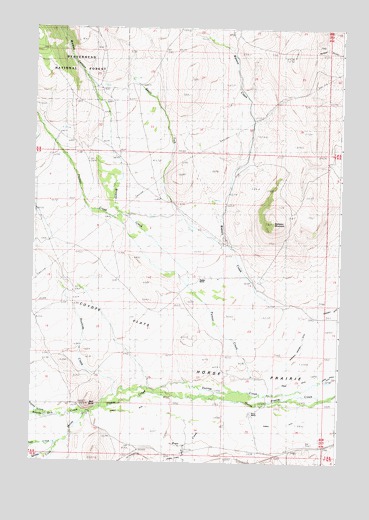 Bachelor Mountain, MT USGS Topographic Map
