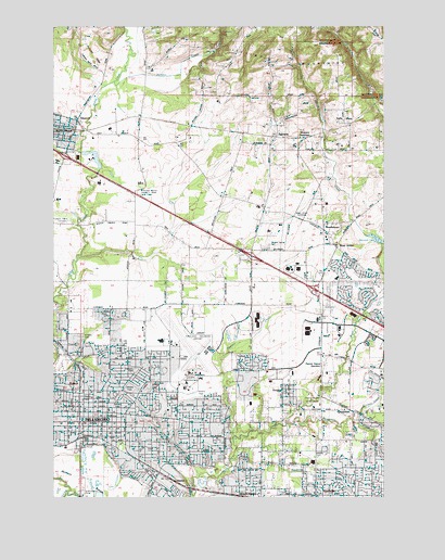 Hillsboro, OR USGS Topographic Map